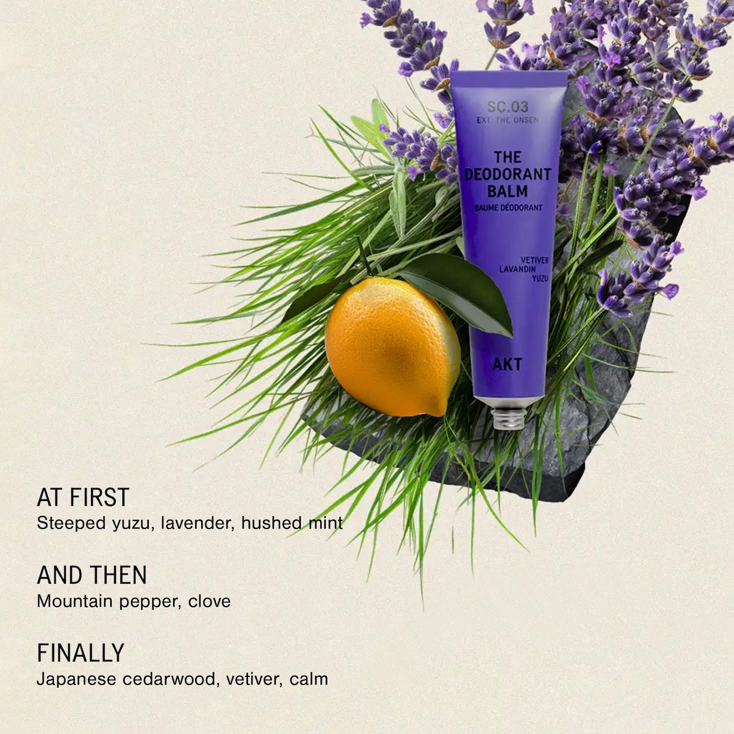 The Deodorant Balm SC.03 The Onsen - AKT London | Sephora
