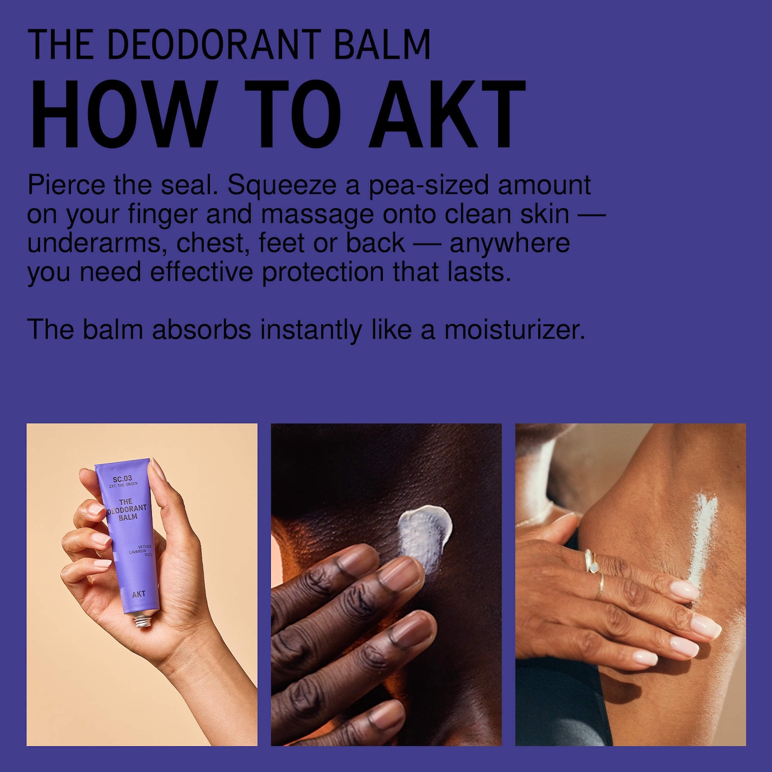 The Deodorant Balm SC.03 The Onsen - AKT London | Sephora