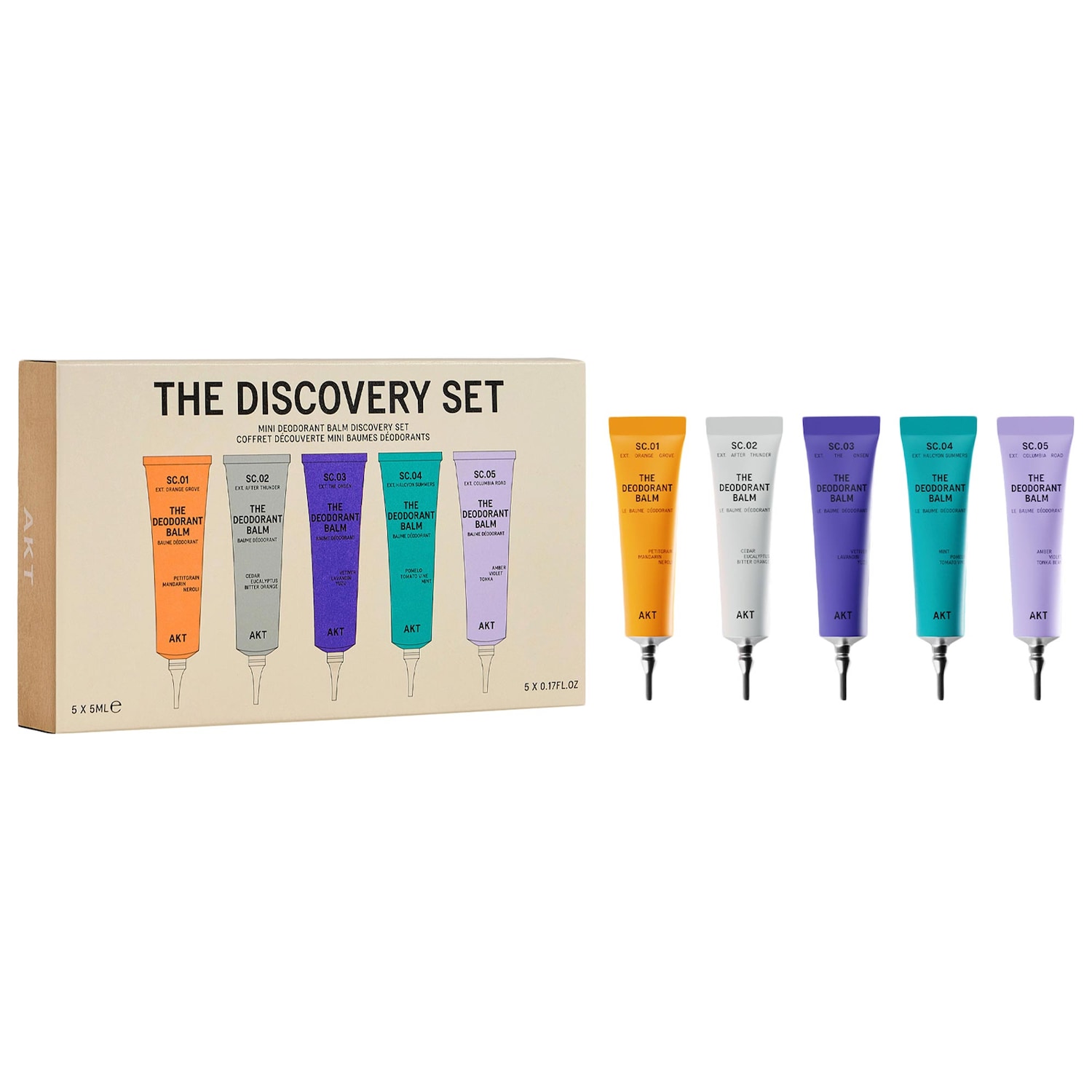 Набор для знакомства с бальзамом-дезодорантом Akt London The Discovery Set — фото 1
