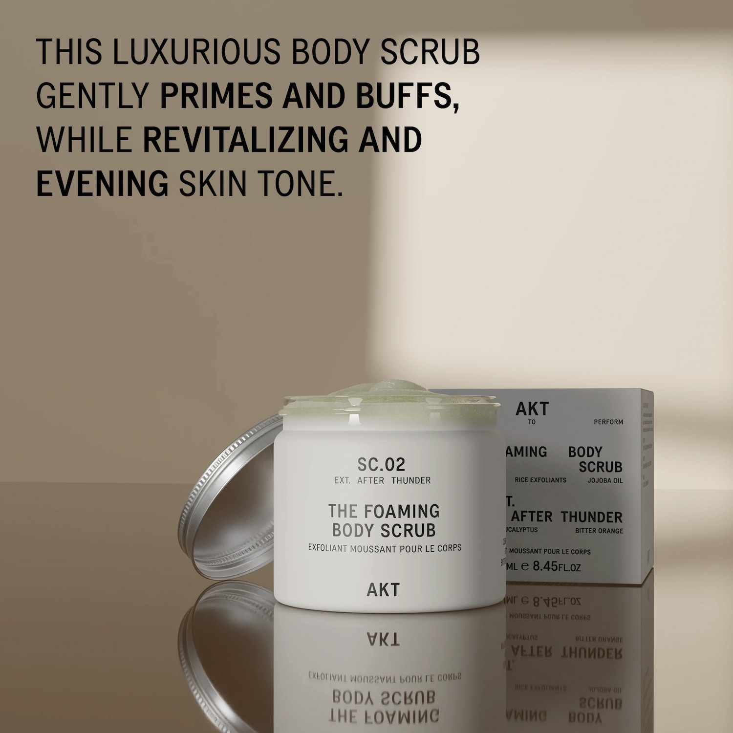 The Foaming Body Scrub SC.02 After Thunder - AKT London | Sephora