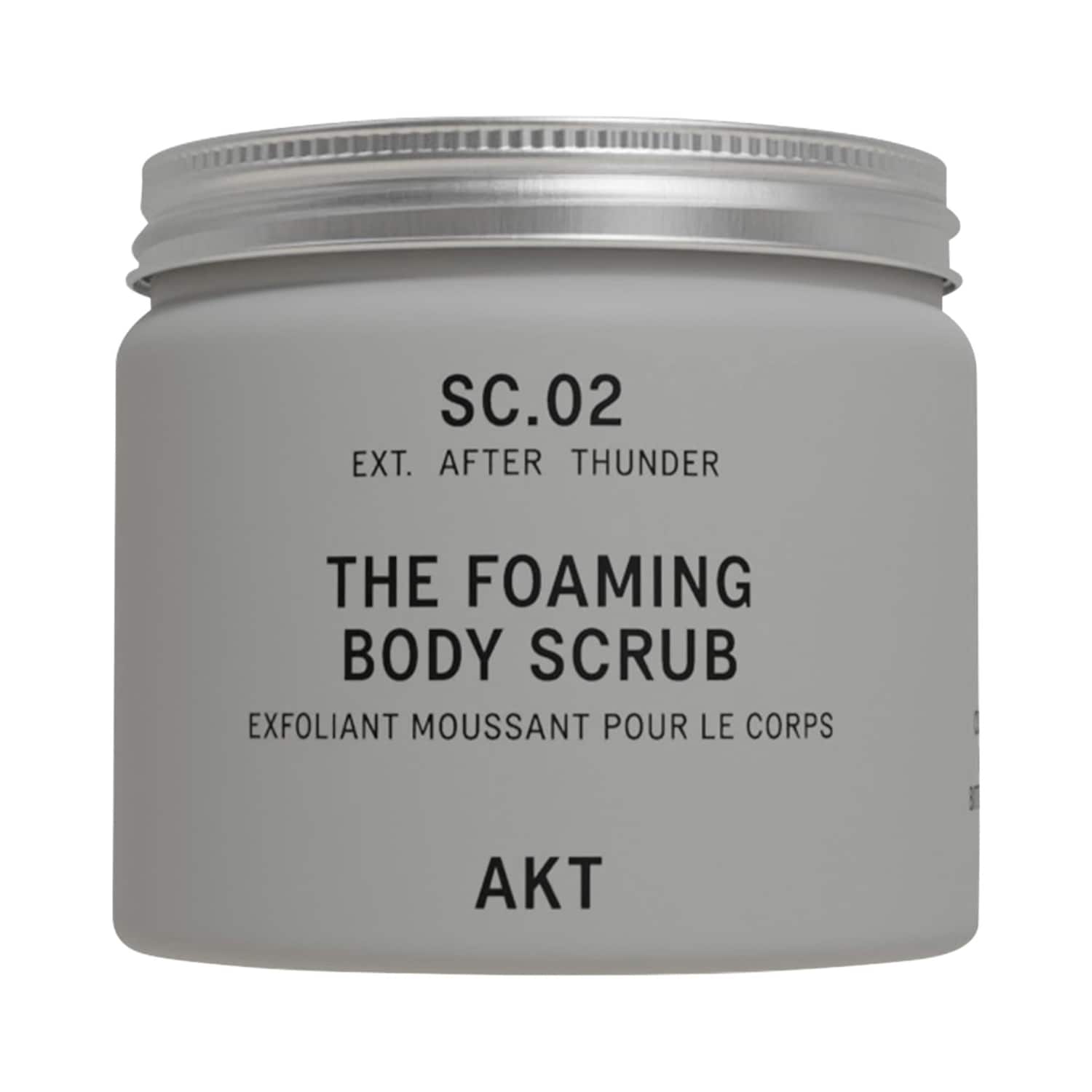 Пенный скраб для тела Akt London The Foaming Body Scrub SC.02 After Thunder — фото 1
