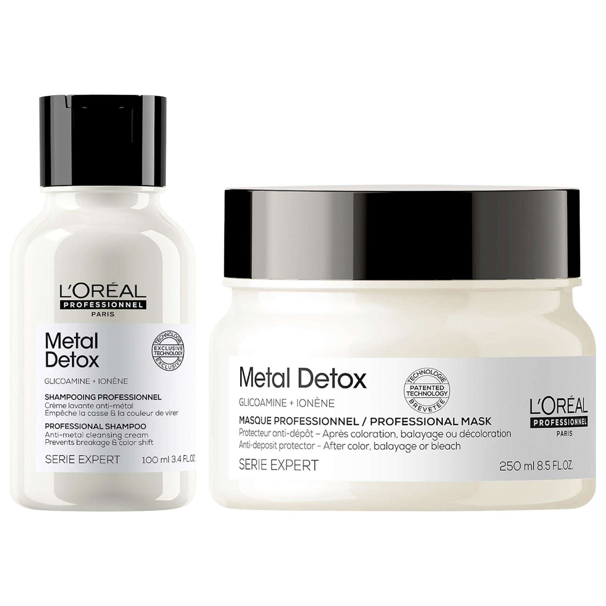 Metal Detox Hydrating Hair Set for Damaged Hair - L'Oréal
