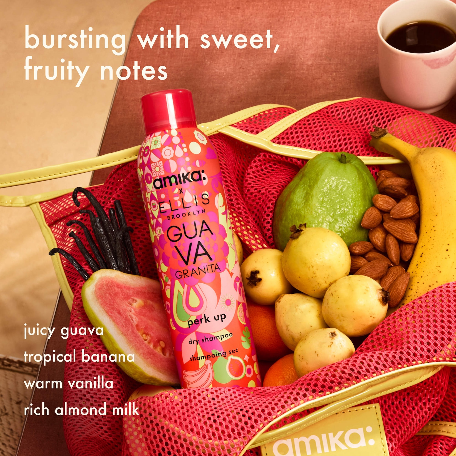 Amika x Ellis Brooklyn Guava Granita Perk Up Dry Shampoo - amika