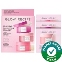Glow Recipe - Korean Toner Pad Skin Care Kit for Pores, Dark Spots, and Skin Barrier Repair