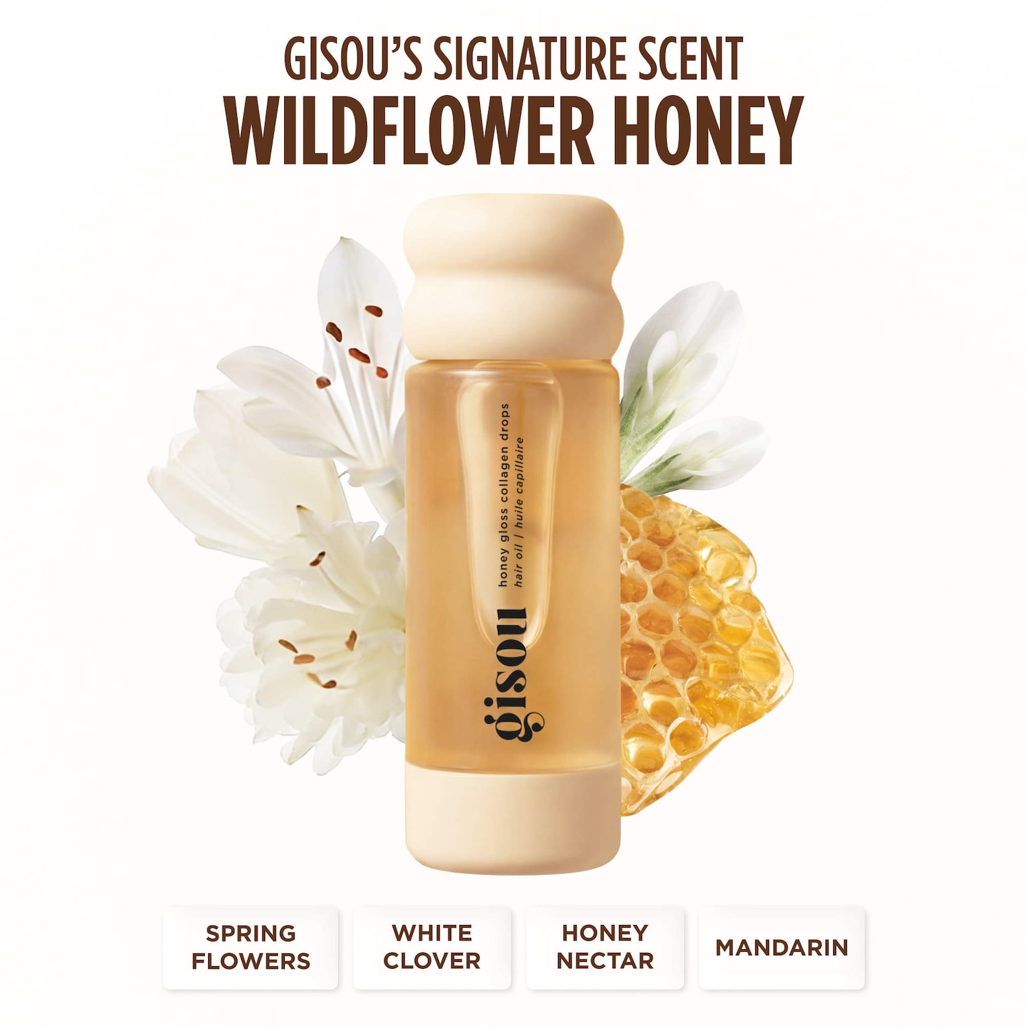 Honey Gloss Collagen Drops Hair Oil for Fine to Medium Hair