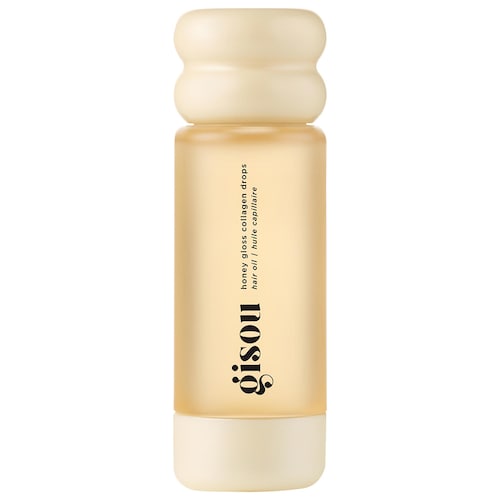 Масло для тонких и средних волос Gisou Honey Gloss Collagen Drops