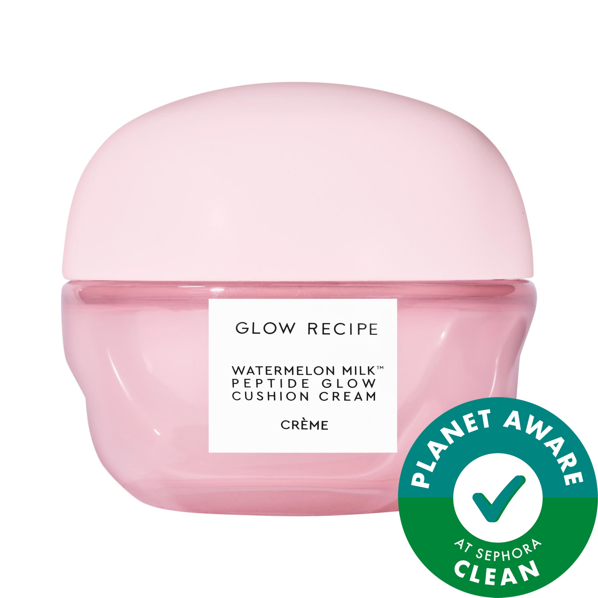 Glow Recipe Watermelon Milk™ Peptide Cushion Cream Refillable Moisturizer for Dry Skin & Barrier Support