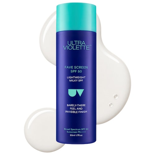 Лёгкое молочко-санскрин для лица Ultra Violette Fave Screen SPF 50 с бемотризинолом