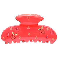 Emi Jay - Sweetheart Hair Claw Clip in Berry Beach Club
