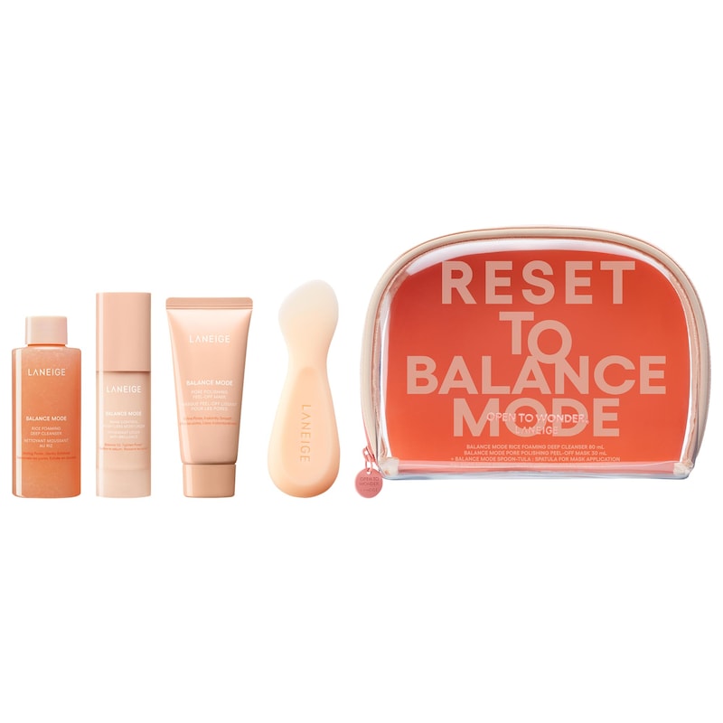 Reset to Balance Mode Kit - Routine Set for Oily Skin and Pore + Shine Control