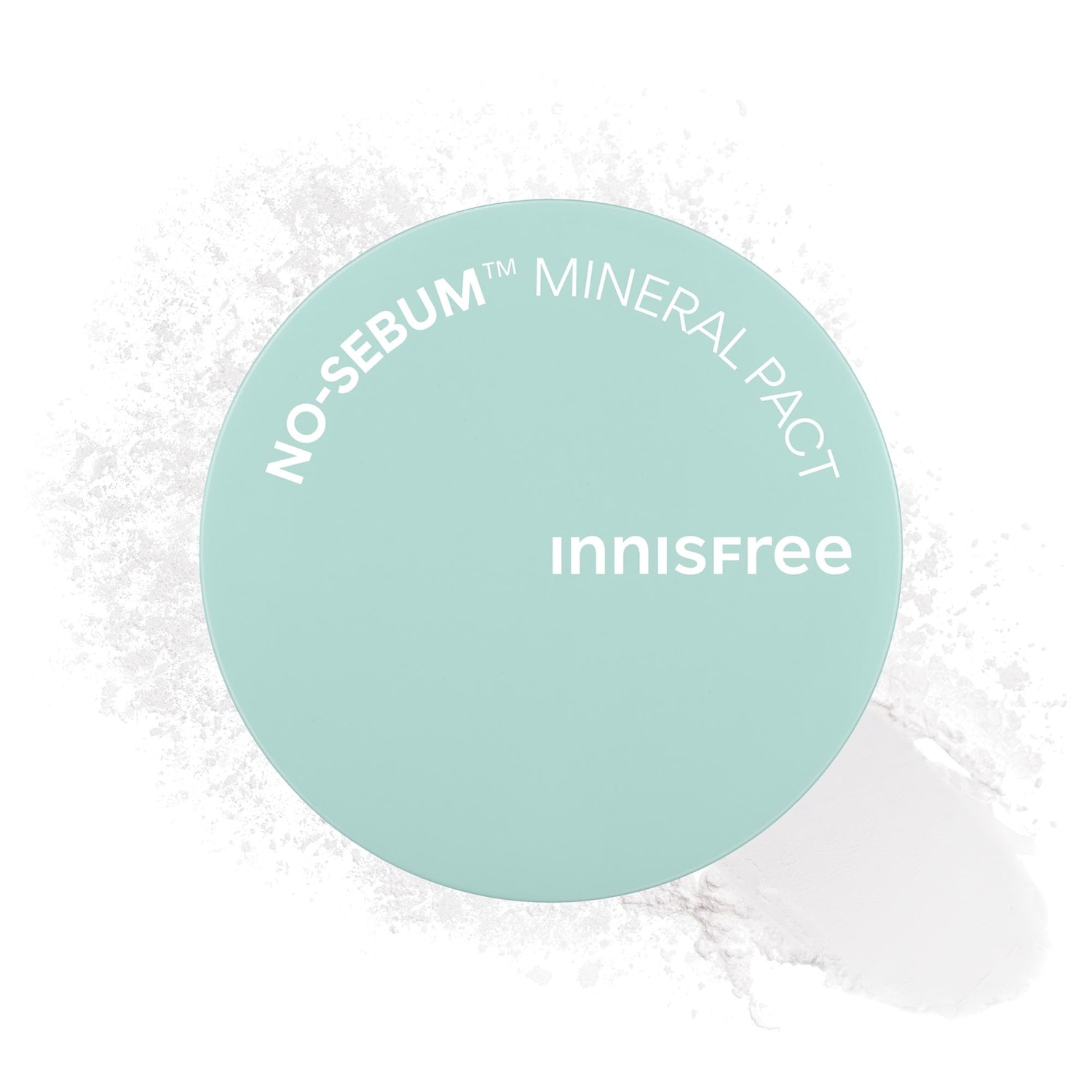Минеральная компактная пудра innisfree No-Sebum для фиксации макияжа и контроля жирности — фото 1
