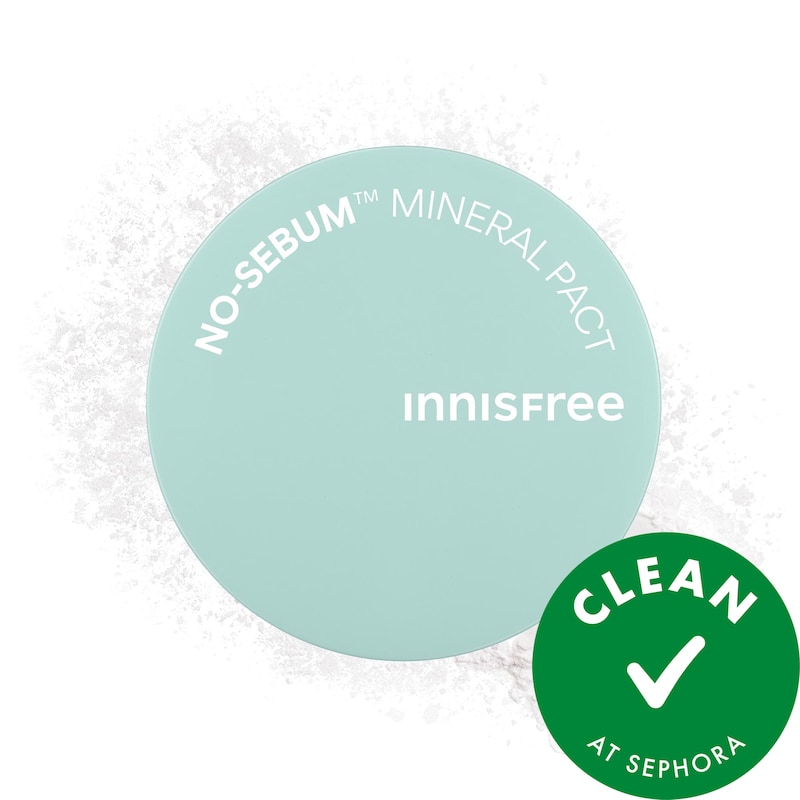 No-Sebum™ Mineral Compact Korean Setting Powder for Oil Control  ​