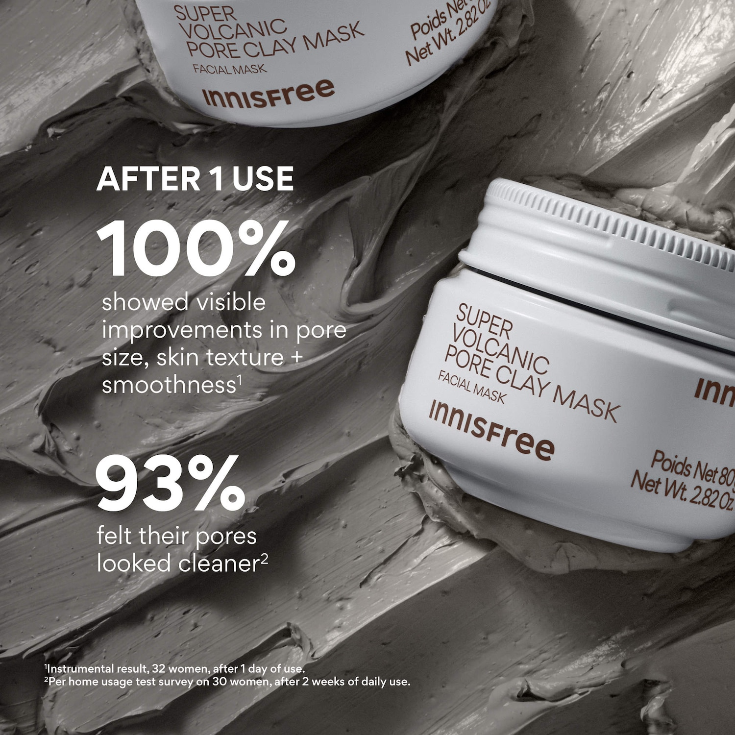 Masque coréen à l’argile purifiante Super Volcanic régulateur de sébum