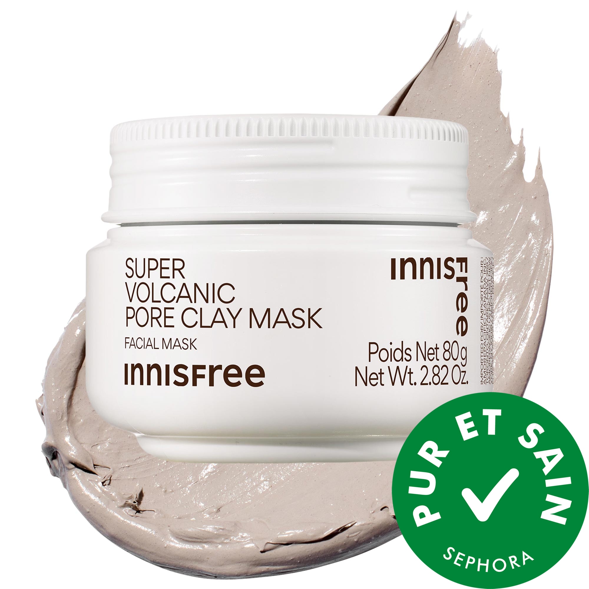 Masque coréen à l’argile purifiante Super Volcanic régulateur de sébum