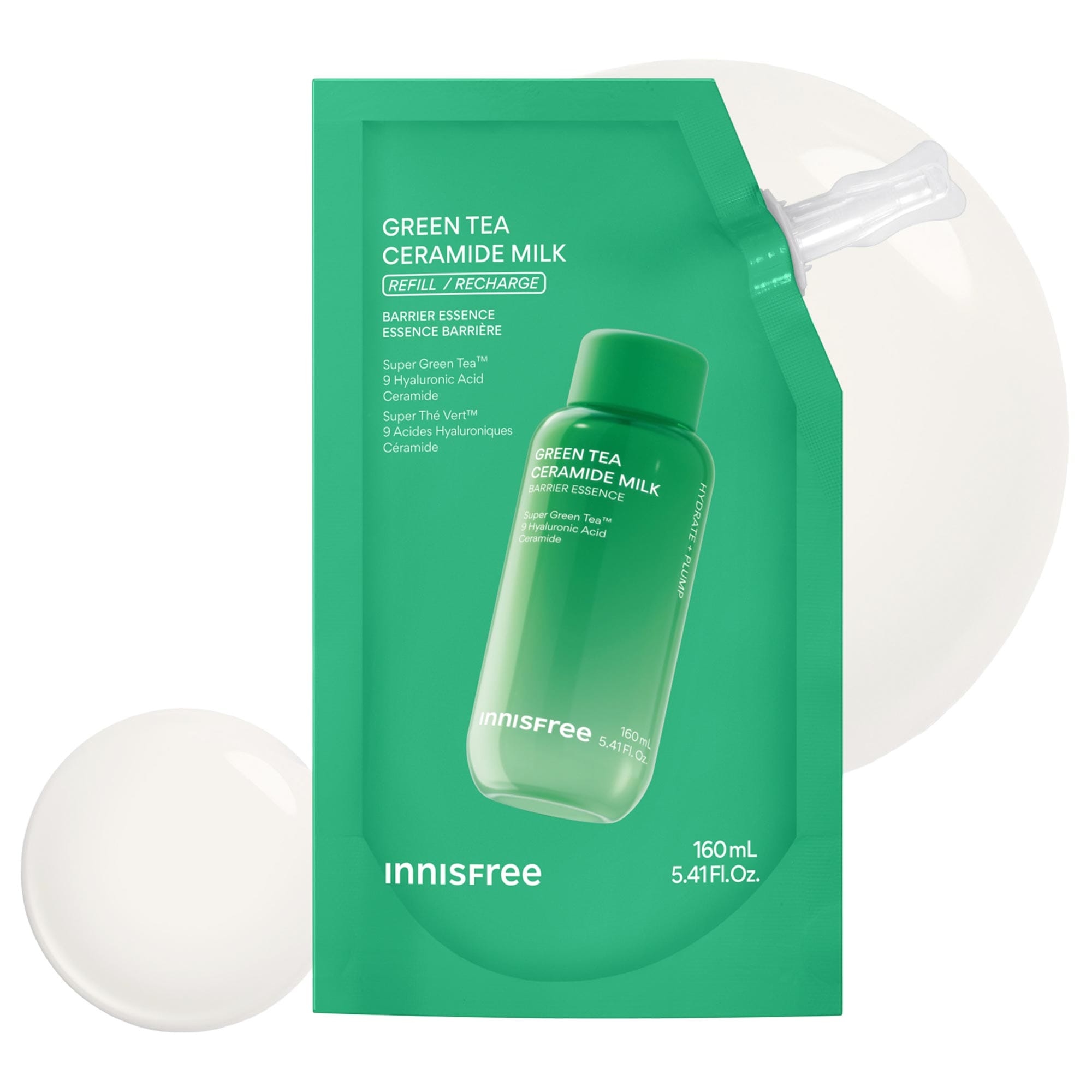 Тонер для лица innisfree Green Tea Ceramide с керамидами — фото 2
