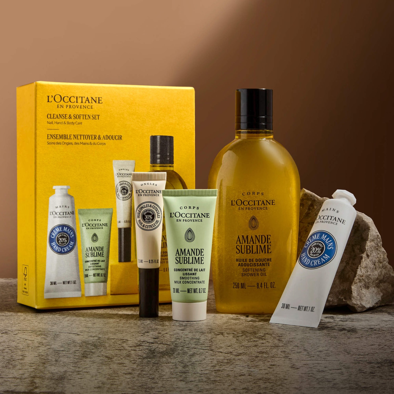 Cleanse & Soften Set for Nails, Hands & Body - L'Occitane | Sephora