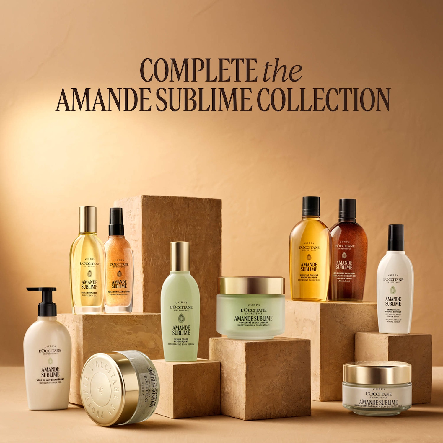 2-in-1 Amande Sublime Exfoliating Shower Gel - L'Occitane | Sephora