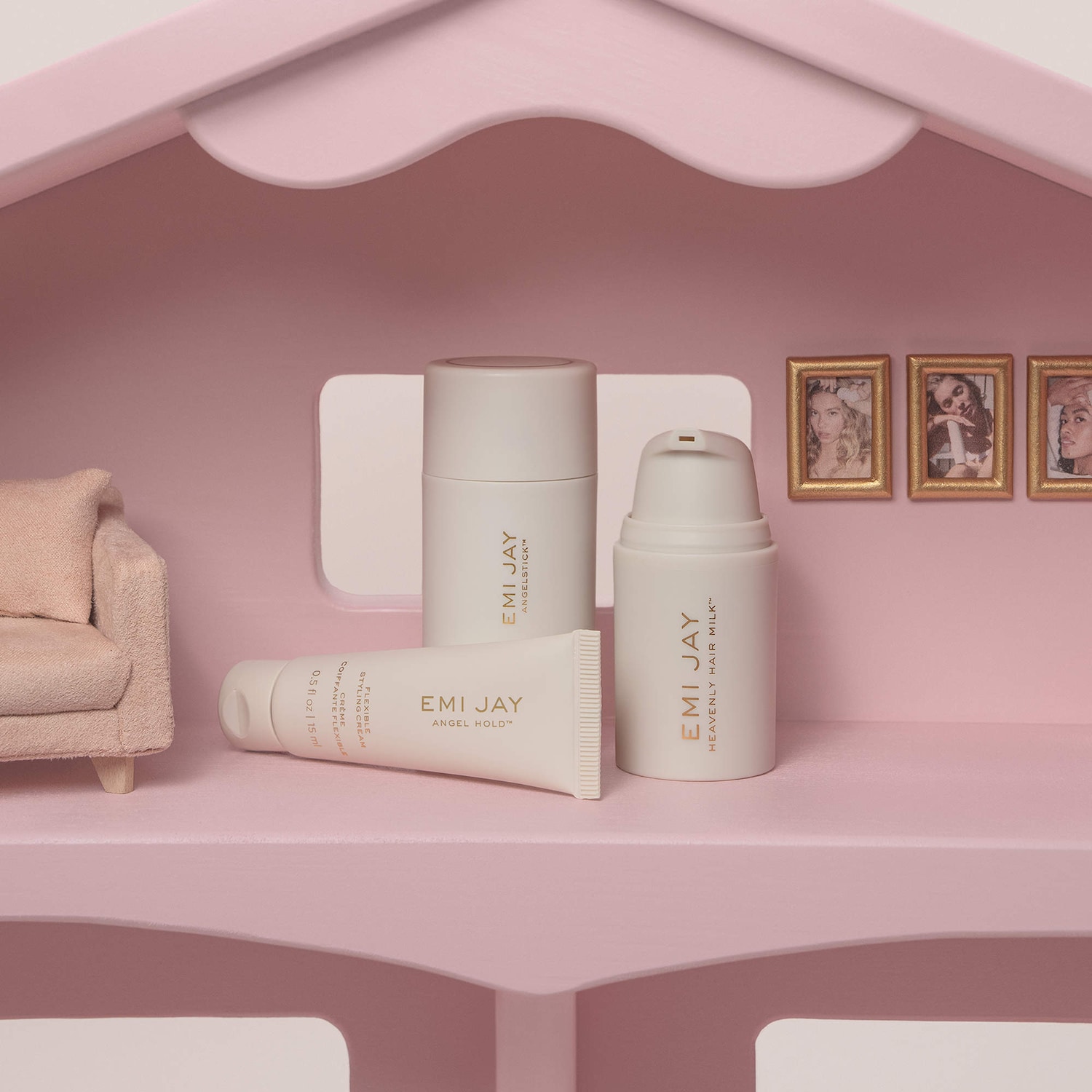 【新品・未使用】EMI JAY ヘアケアセット パールピンク Angel Essentials Hair Styling Gift Set - Emi Jay | Sephora