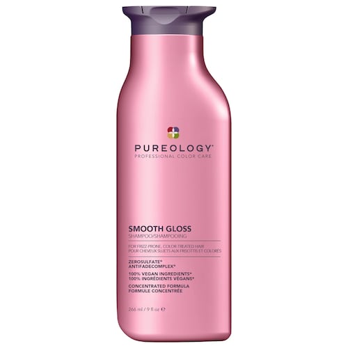 Шампунь для блеска волос Pureology Smooth Gloss против пушистости