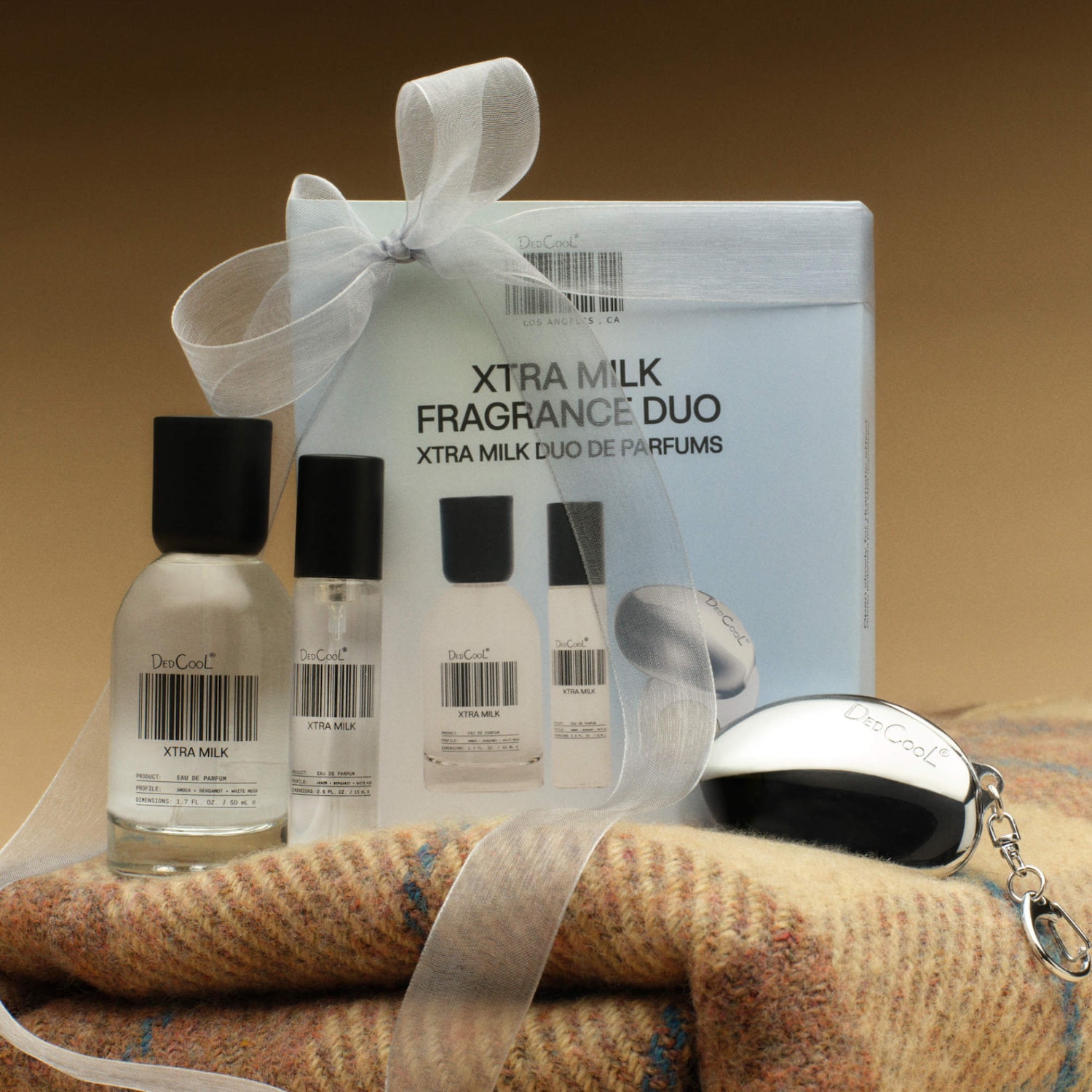Xtra Milk Eau de Parfum and Solid Fragrance Charm Gift Set - DedCool