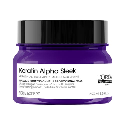 Маска для гладкости волос L'Oréal Professionnel Keratin Alpha Sleek против пушистости