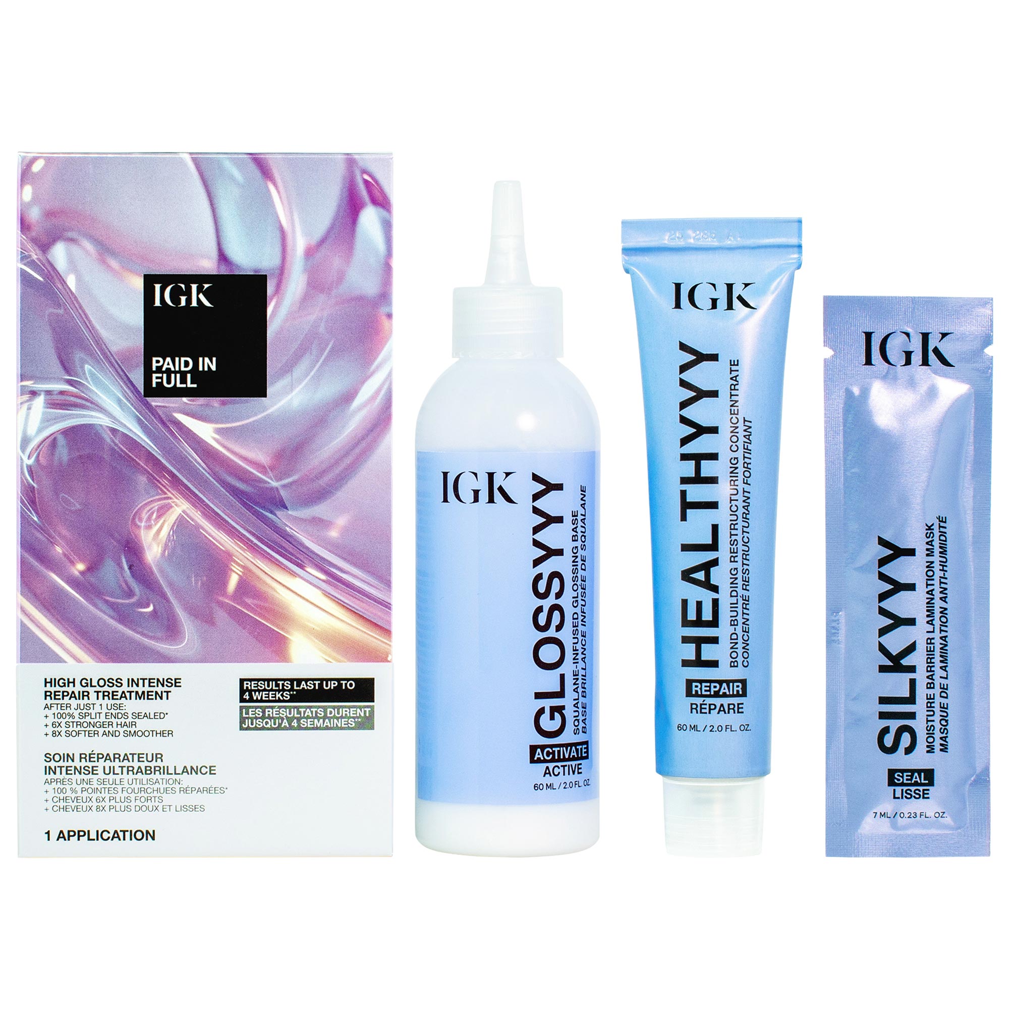IGK Paid In Full Repair Hair Treatment 1 KIT/1 KIT