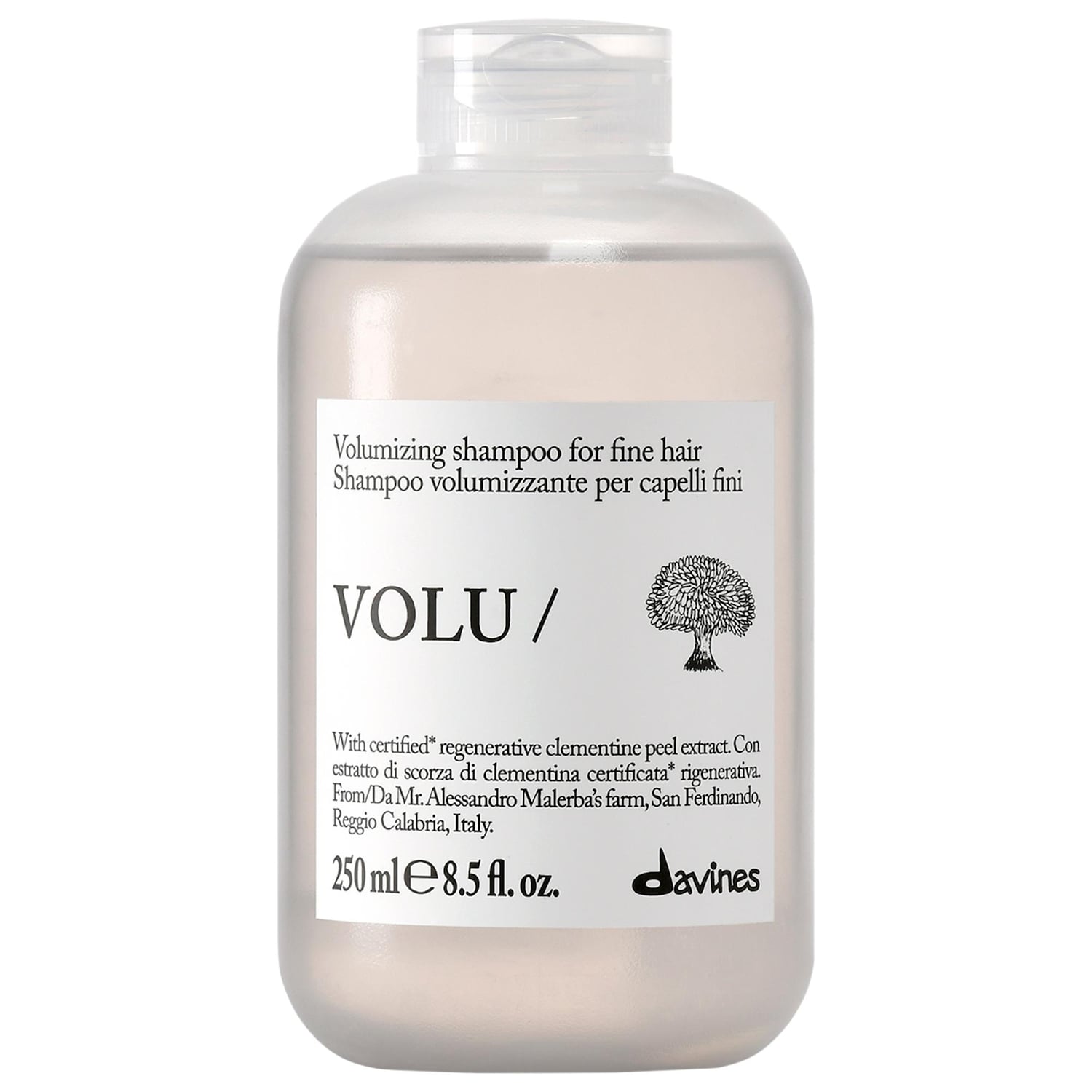 Шампунь для объема тонких волос Davines Volu