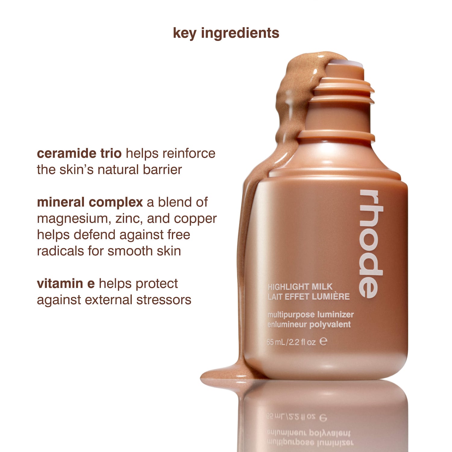 Highlight Milk Multipurpose Luminizer - rhode | Sephora