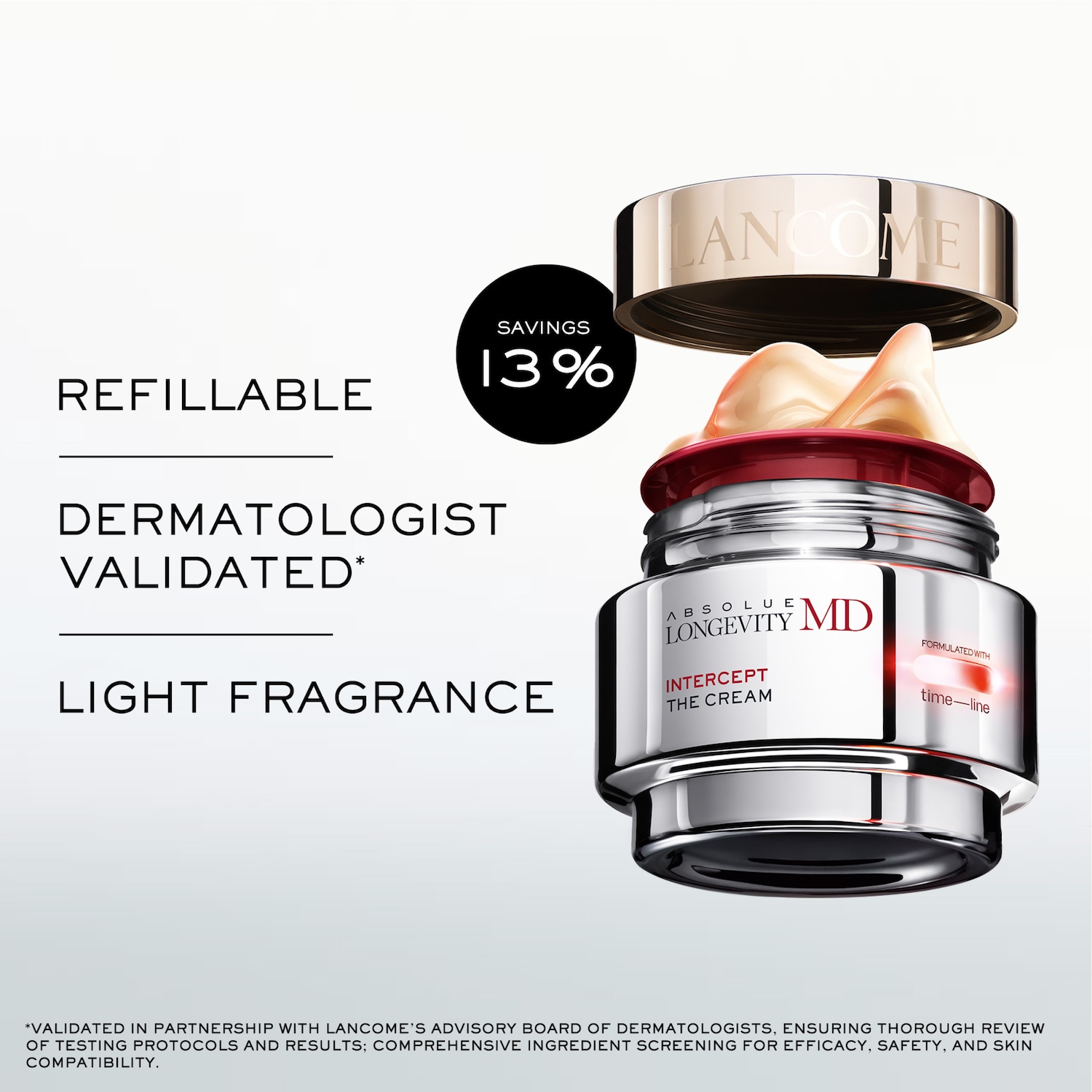 Absolue Longevity MD Intercept Face Cream for Mid-Age - Lancô
