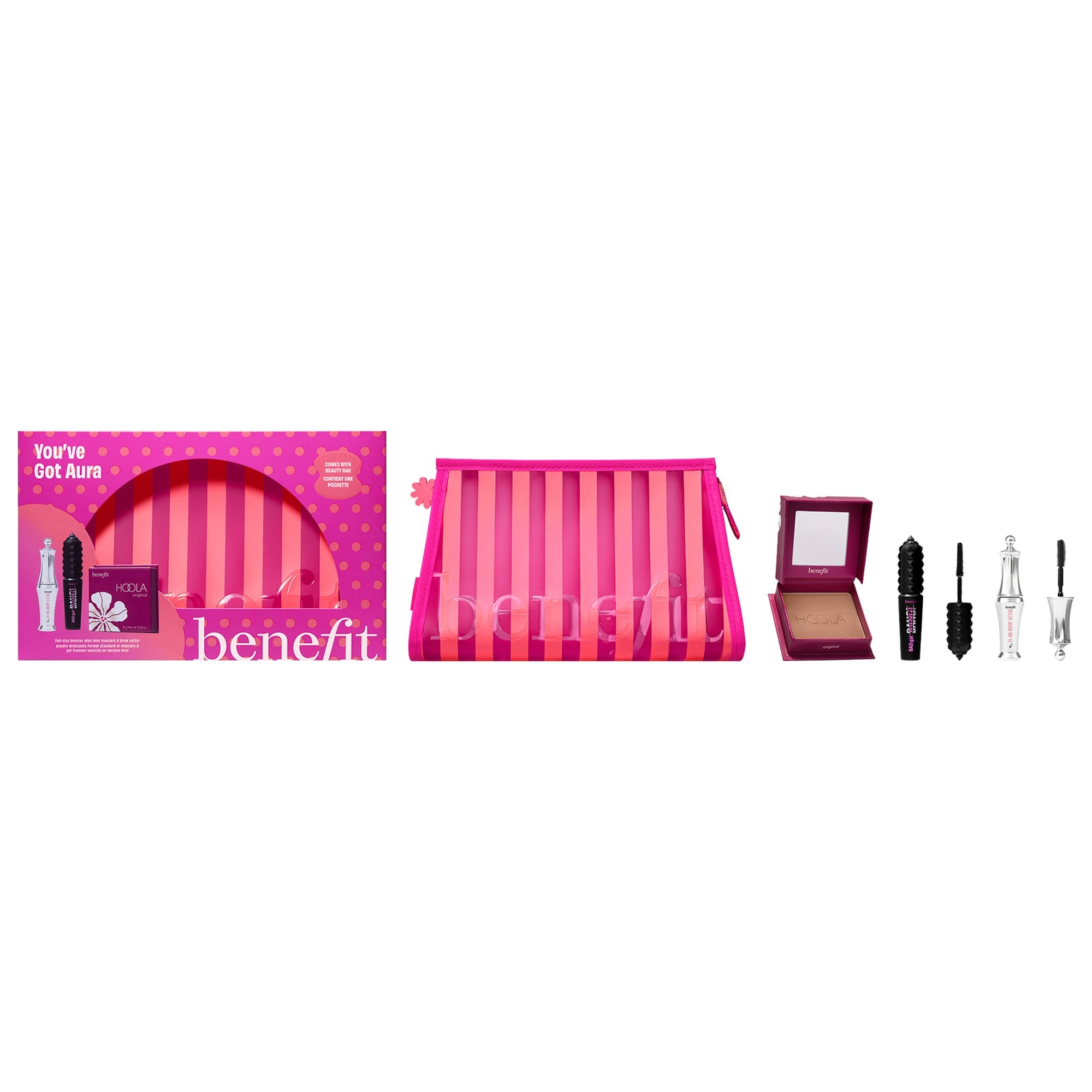 Benefit Cosmetics You've Got Aura Gift Bestselling Brow, Mascara and Bronzer Set