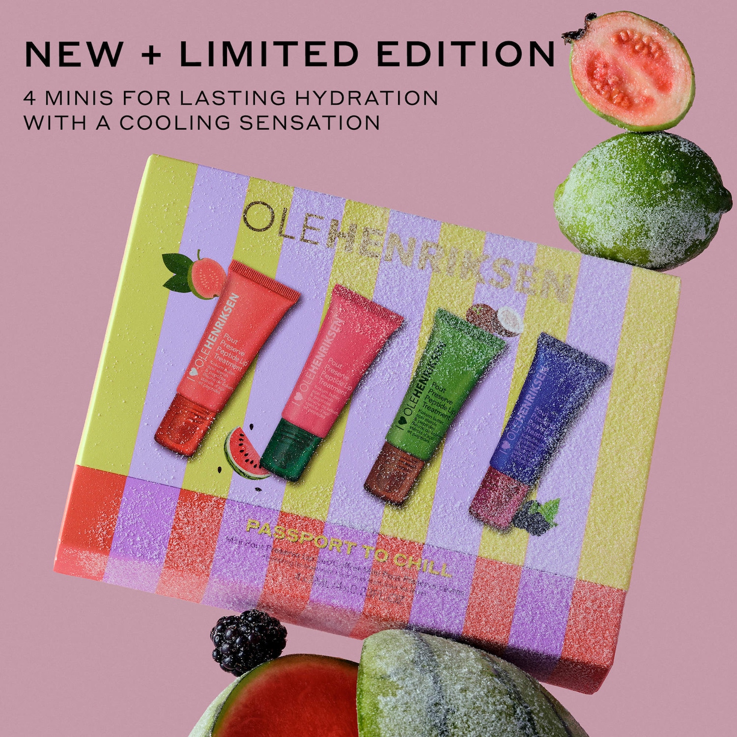 Passport to Chill Mini Pout Preserve Peptide Lip Set