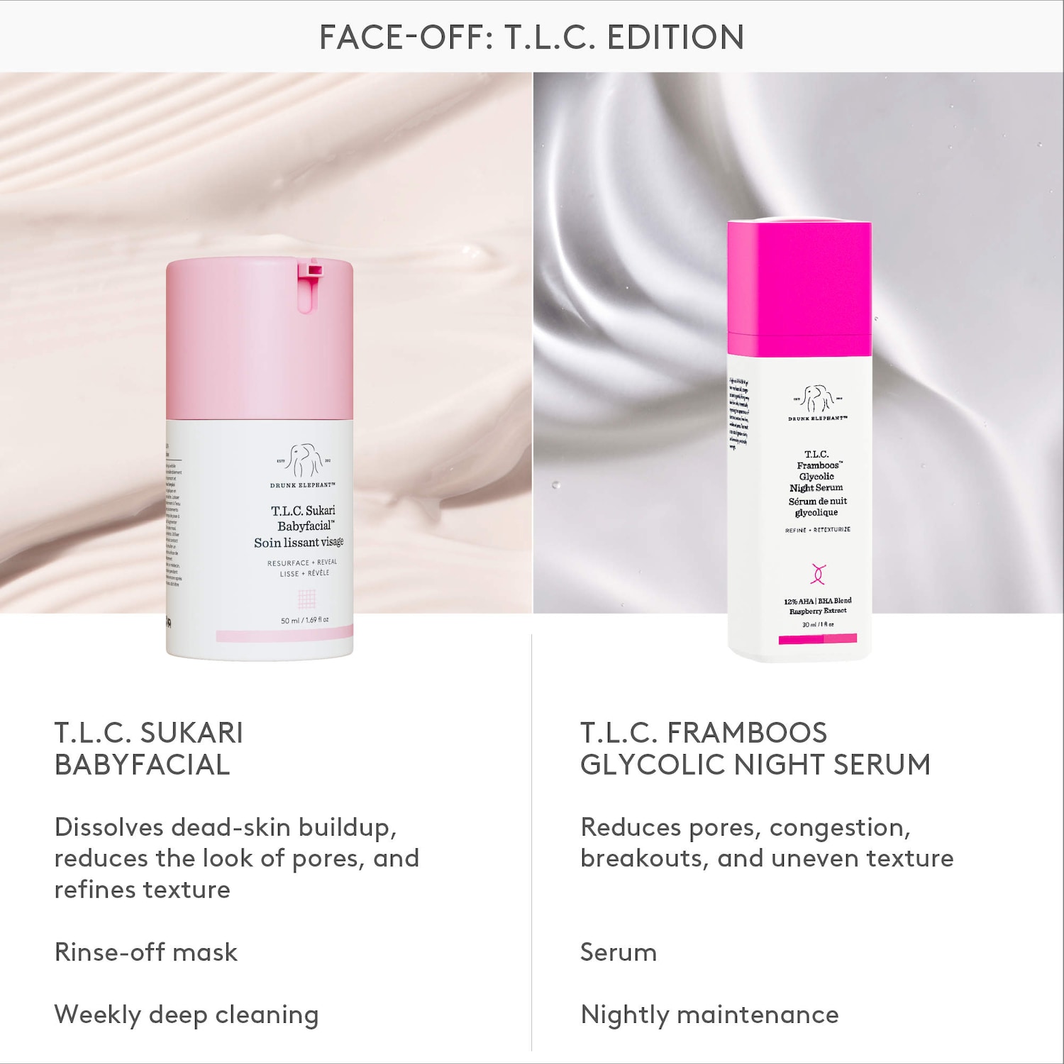 TLC Sukari Babyfacial 25% AHA/ 2% BHA Exfoliating Mask - Drunk