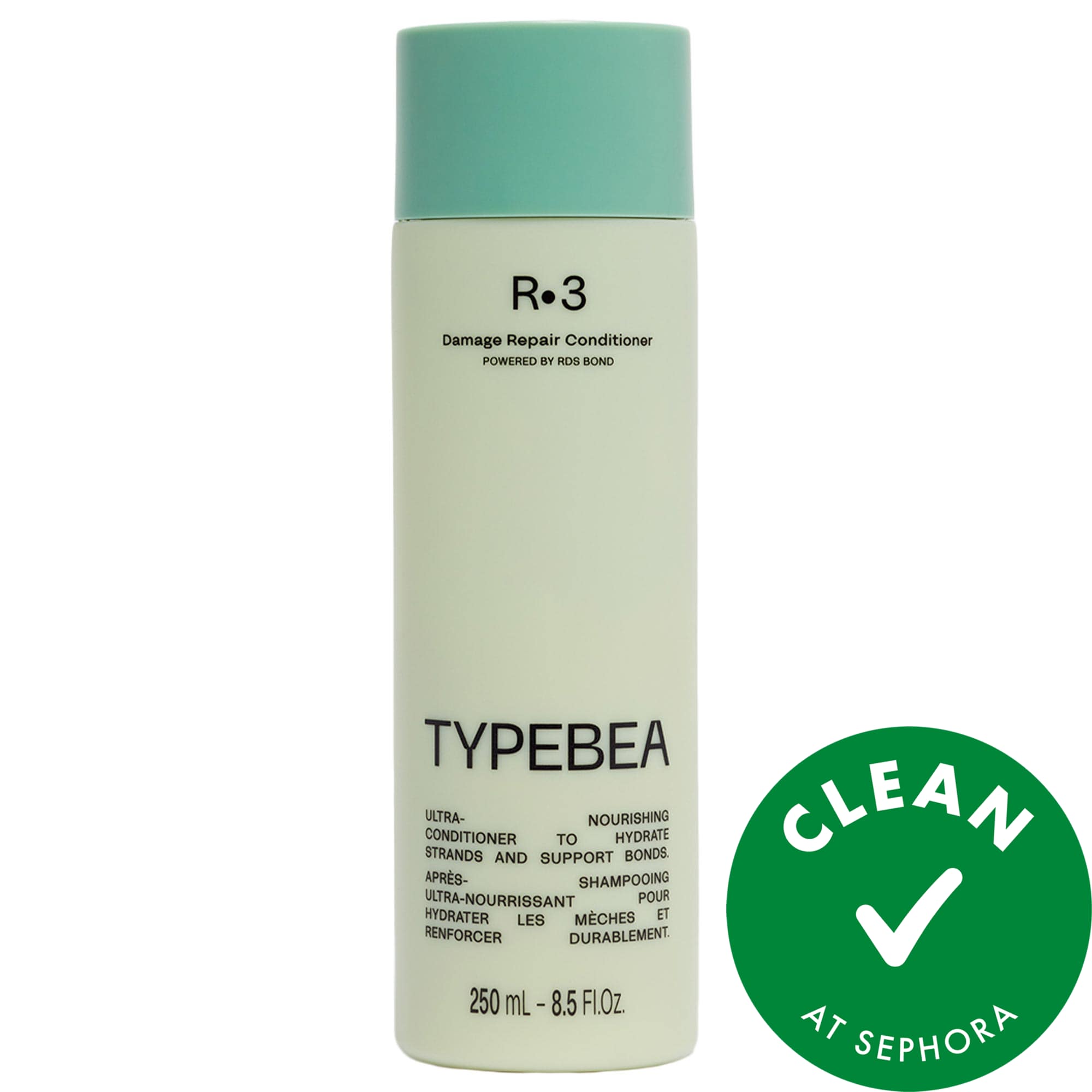 TYPEBEA R3 Damage Repair Conditioner for Weak Brittle Hair 8.5 fl oz/250 ml