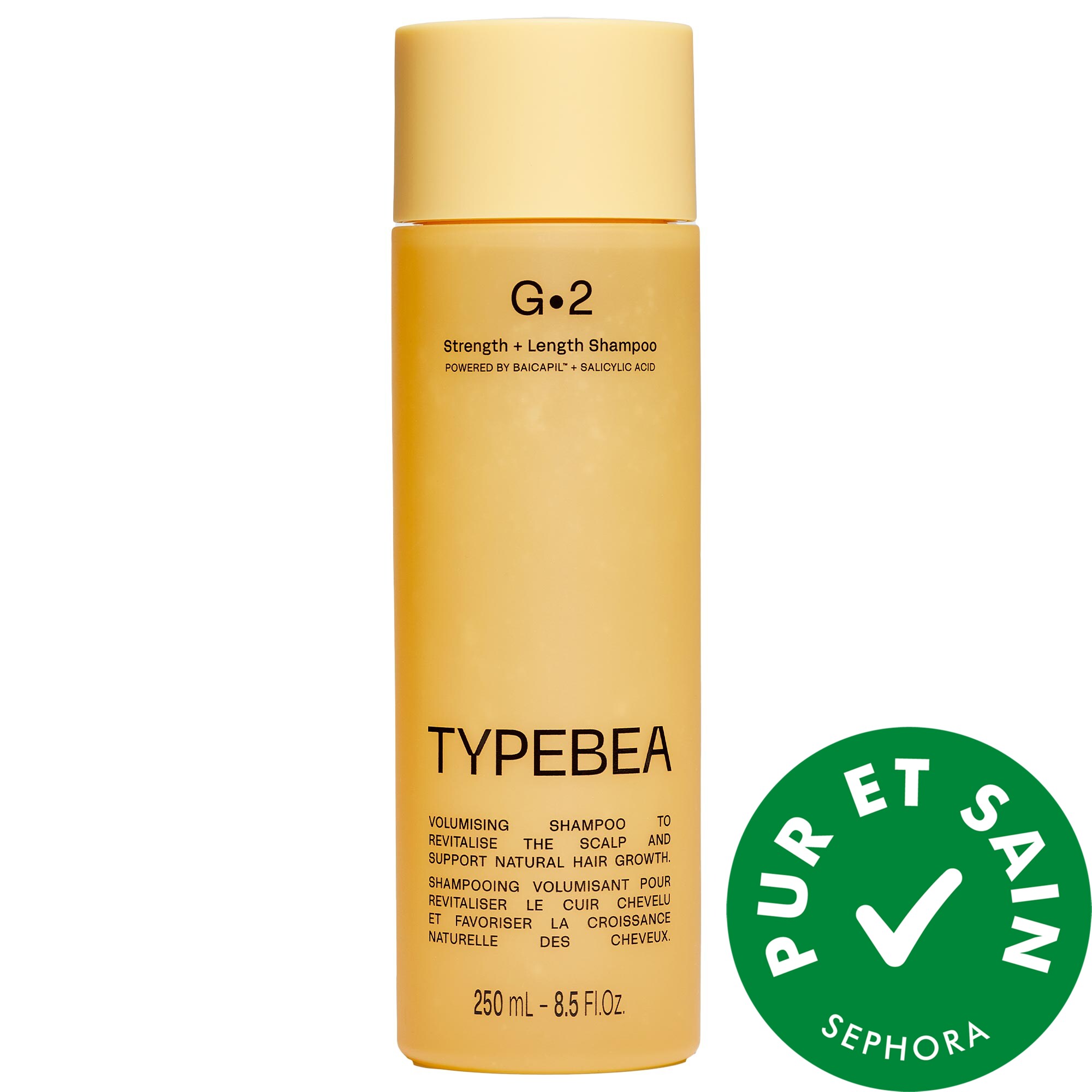TYPEBEA Shampoing fortifiant croissance des cheveux G2 8.5 fl oz/250 ml