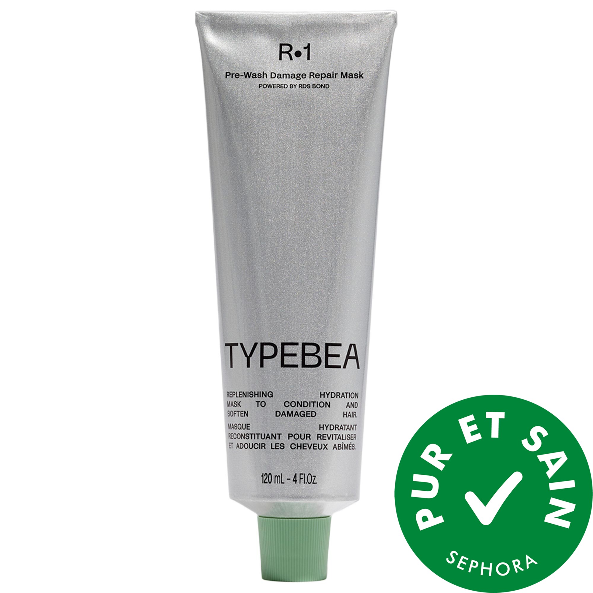 TYPEBEA Masque de prélavage réparateur R1 4 fl oz/120 ml