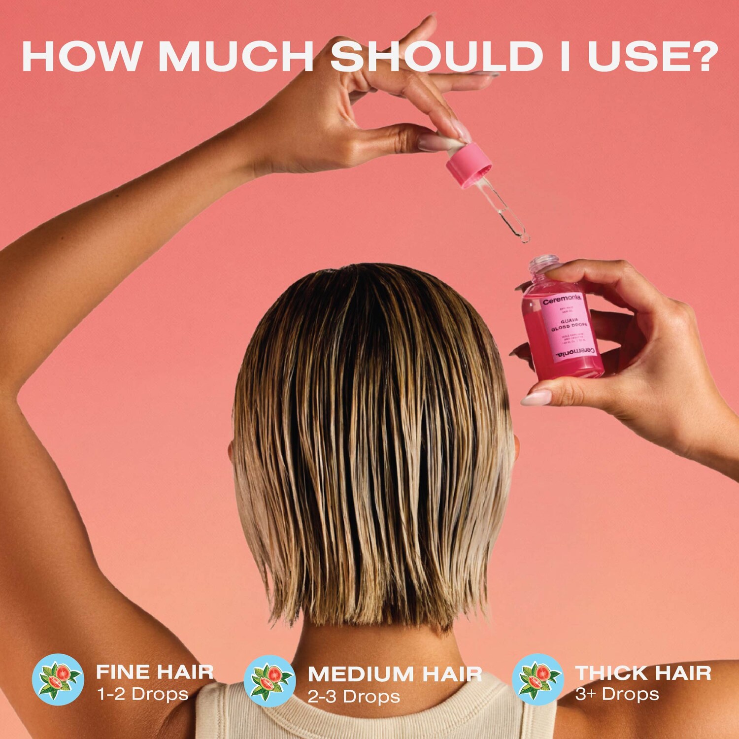 Ceremonia Guava Hair Oil - Thumbnail 3