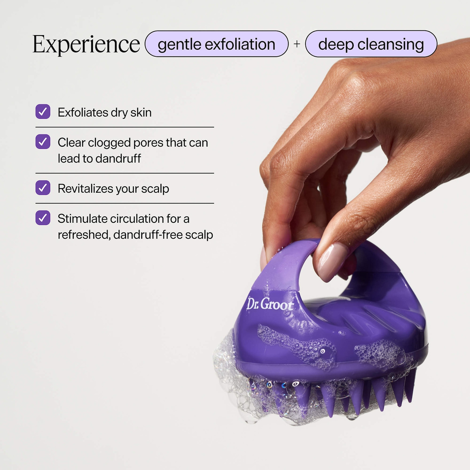 Dr. Groot Scalp Massager Brush - Thumbnail 3