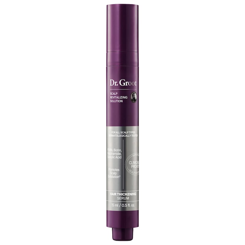 Roll-On Hair Thickening Scalp Serum for Thinning Hair