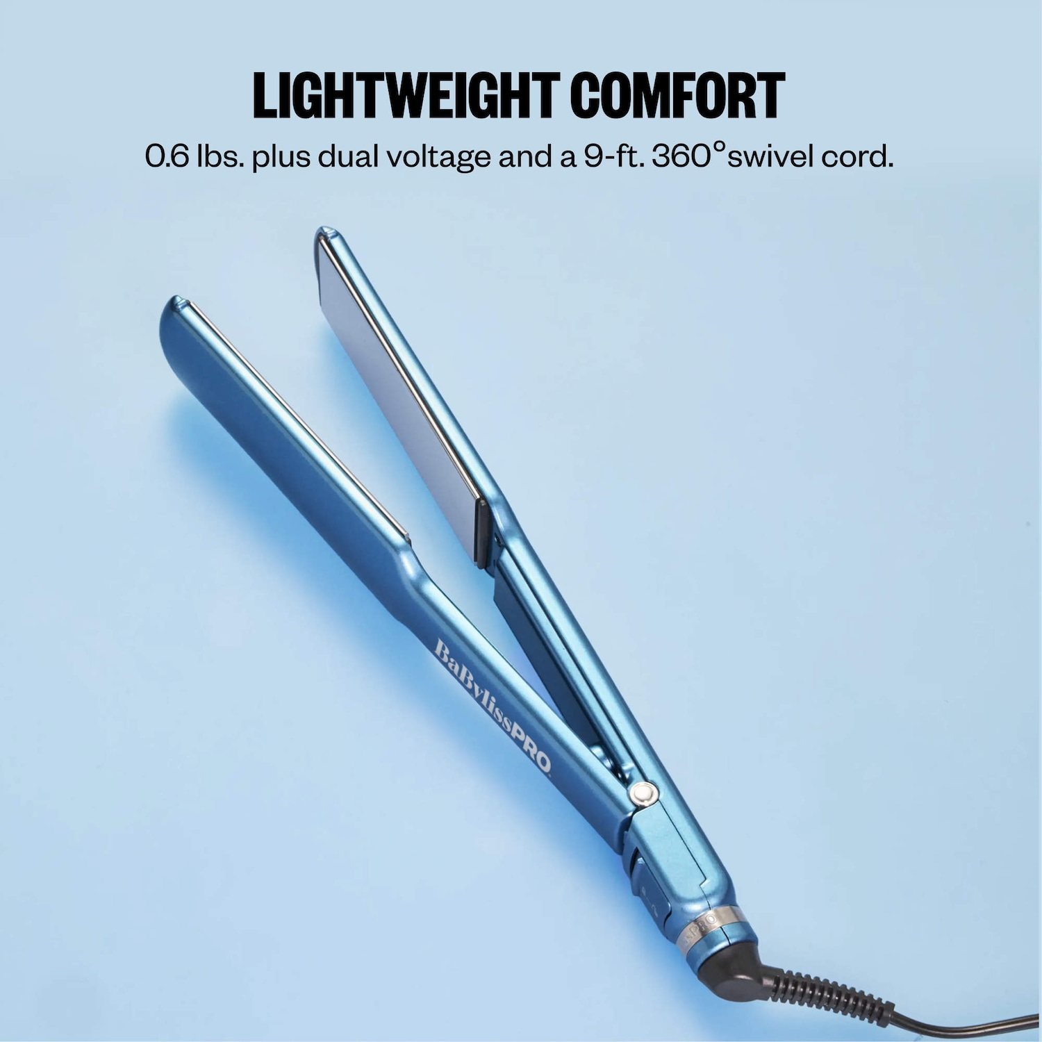 Утюжок для волос BaBylissPRO Nano Titanium 1.5", ультратонкий — фото 6