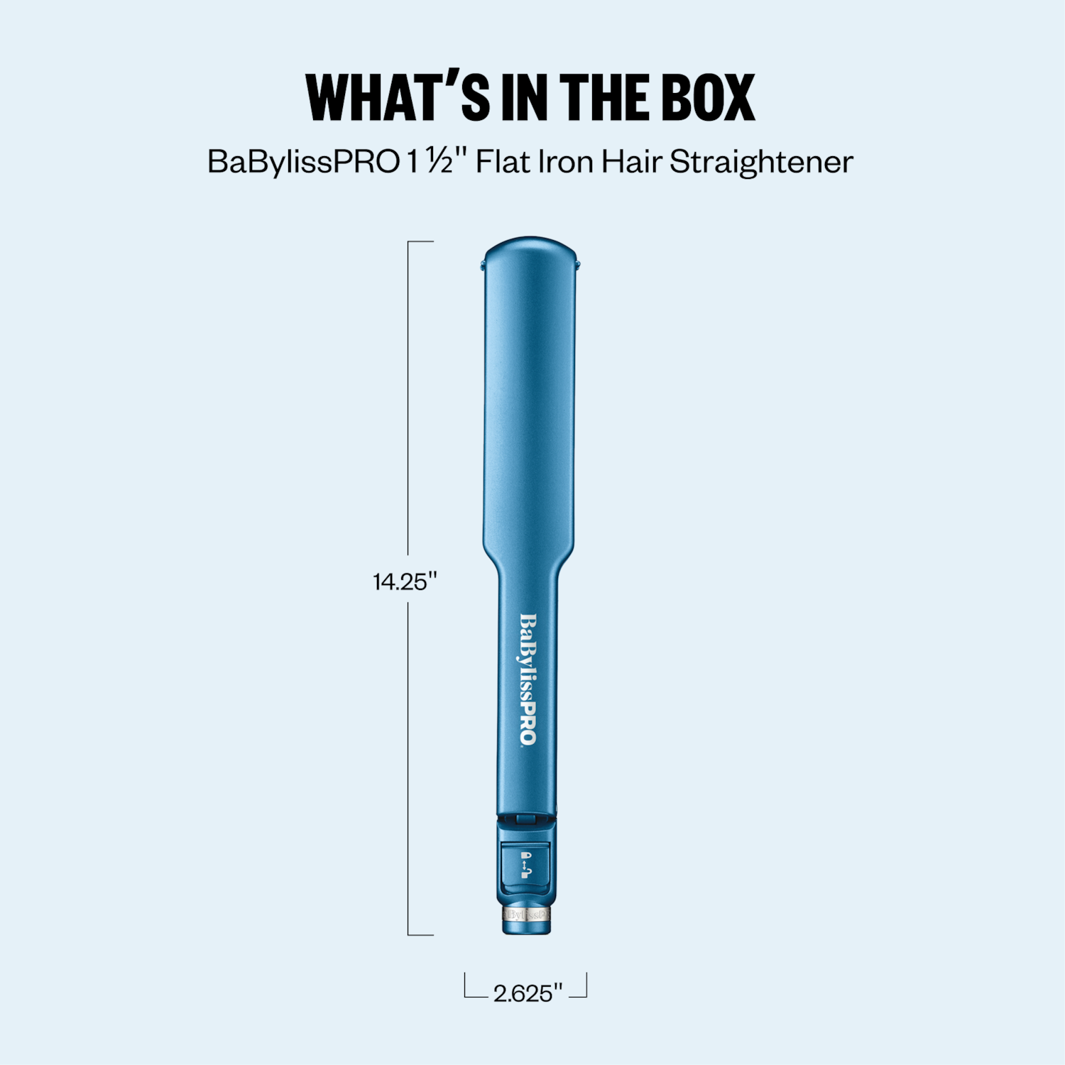 Утюжок для волос BaBylissPRO Nano Titanium 1.5", ультратонкий — фото 7