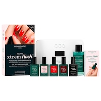 manucurist - Xtrem Flash™ Gel Nail Polish Routine Set + Dark Pansy Gel Nail Polish