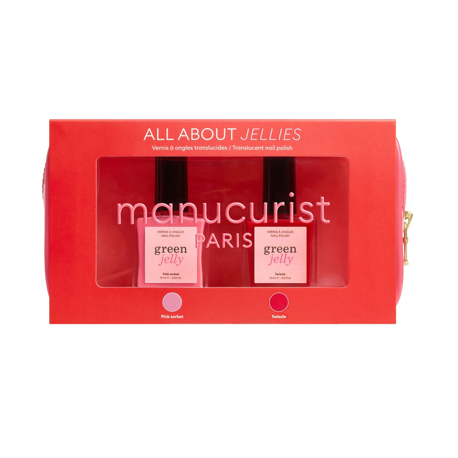 Jelly Nail Polish Duo Set with Glossy and High Shine Effect — Image 10