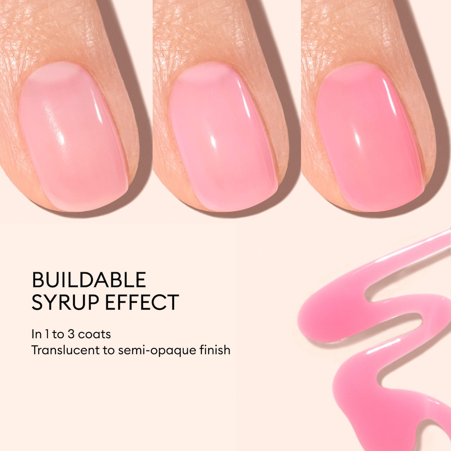 Jelly Nail Polish Duo Set with Glossy and High Shine Effect — Image 4