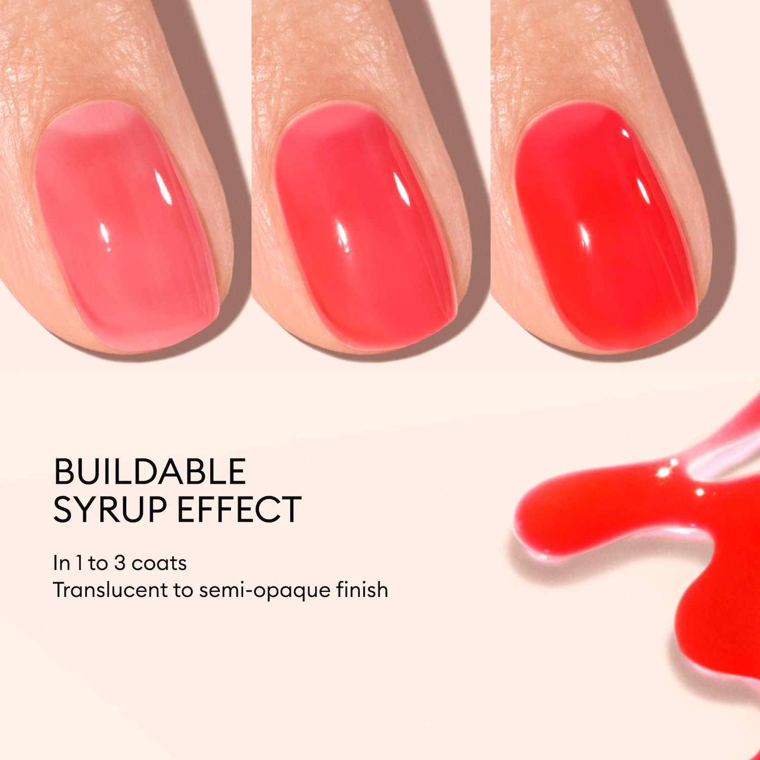 Jelly Nail Polish Duo Set with Glossy and High Shine Effect — Image 6