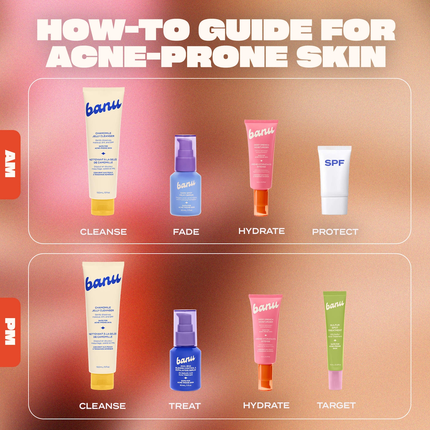 Deep Drench Lightweight Moisturizer for Acne-Prone Skin - banu