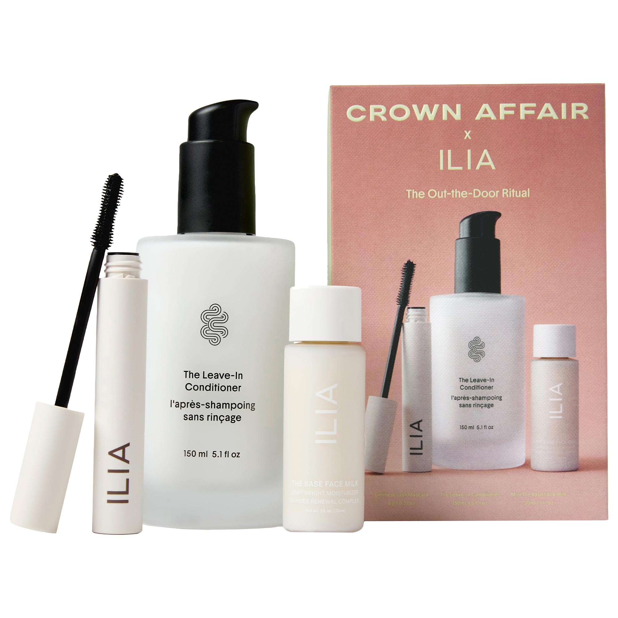 The Crown Affair x Ilia Out-The-Door Ritual Set - Crown Affair