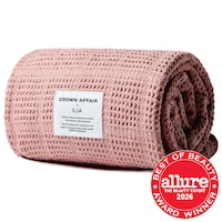 Crown Affair - The Crown Affair x ILIA Dusty Pink Hair Towel