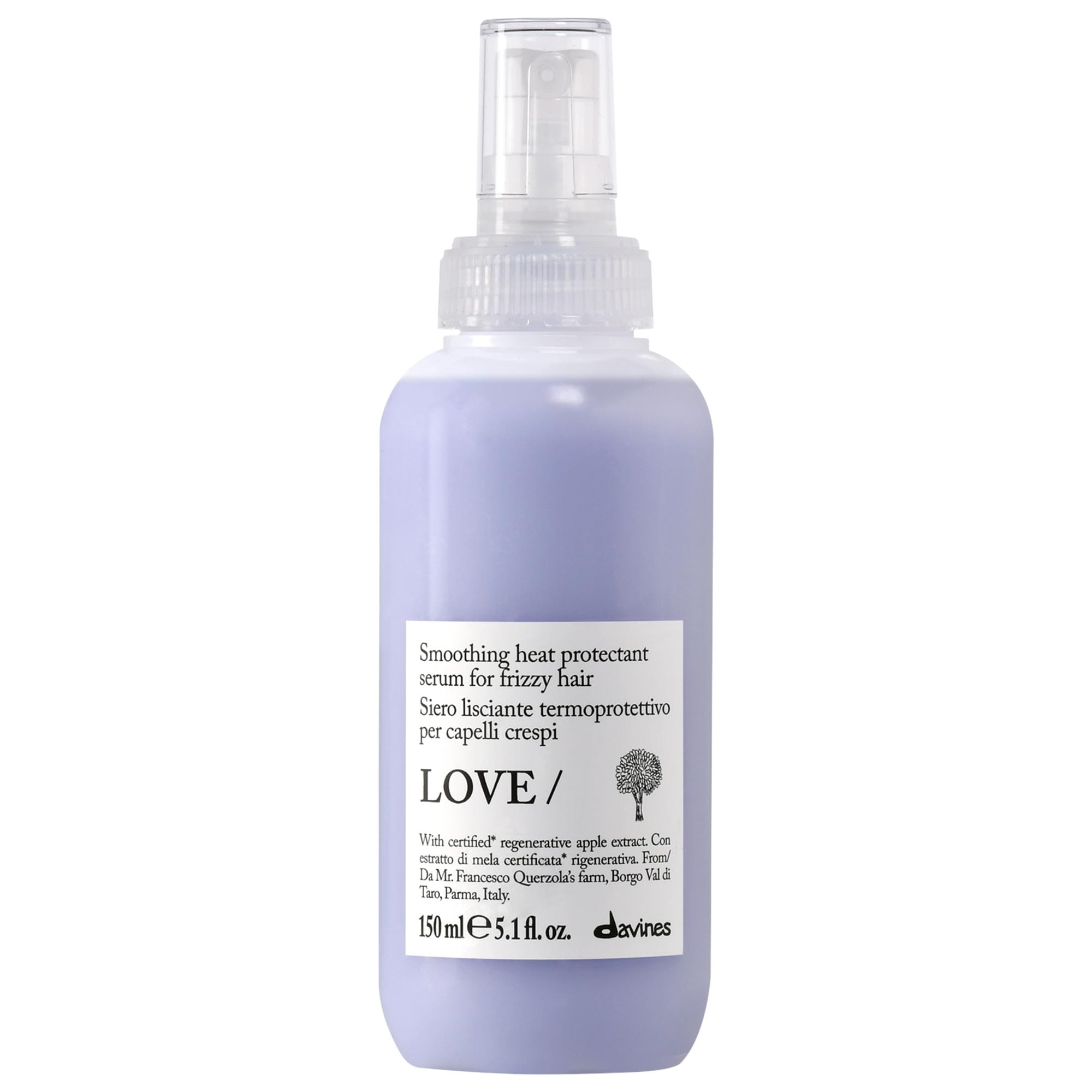 LOVE Smoothing Perfector Heat Protectant Serum for Frizzy Hair