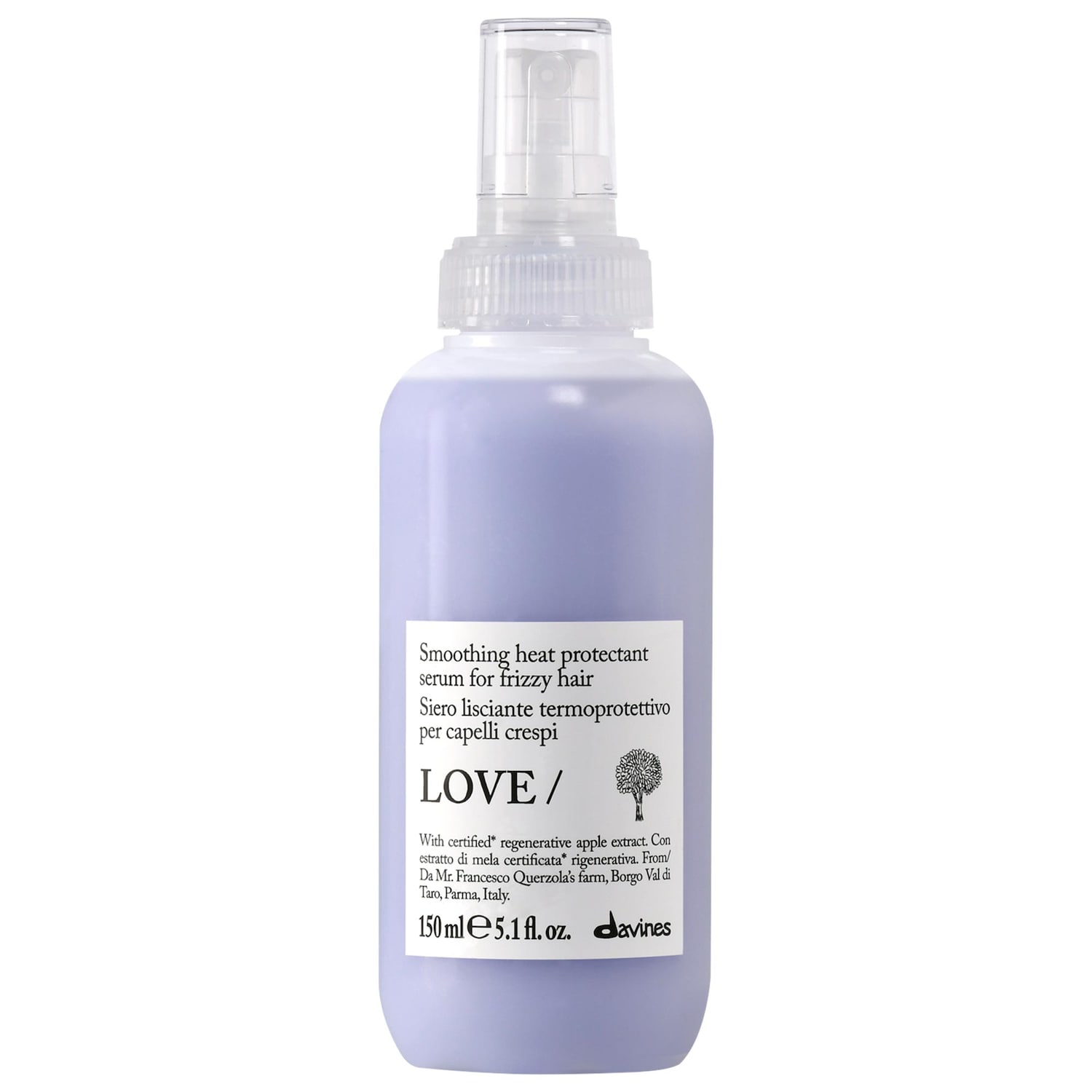 Термозащитная сыворотка для пушистых волос Davines Love Smoothing Perfector — фото 1