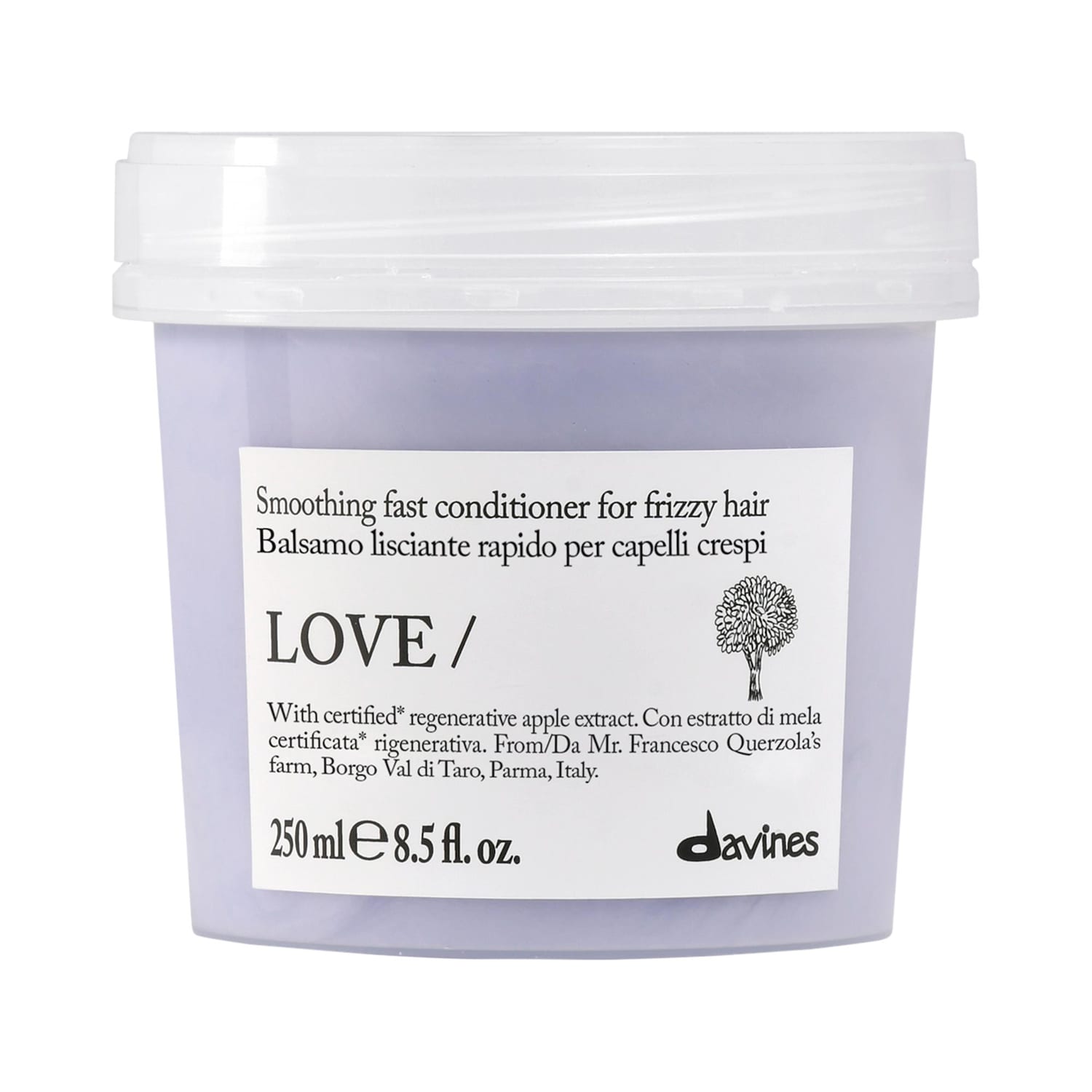 Разглаживающий кондиционер для пушистых волос Davines Love Smoothing